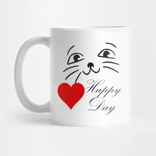 Cat. Happy day Mug